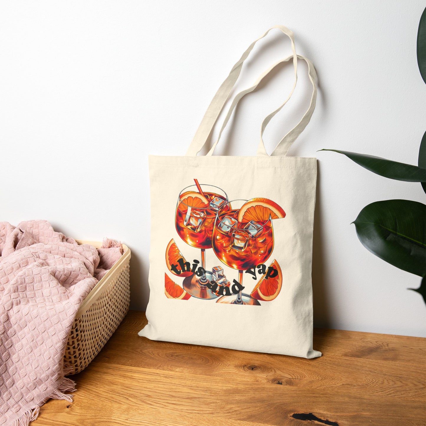 this and yap Tote Bag